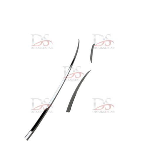 VW Golf 7 HB 2013 > Arka Tampon Çıtası 3 Parça P. Çelik